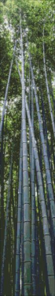 Bamboo Stalk Cross Stitch Chart