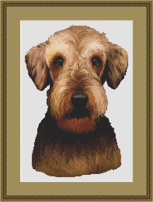 airedale terrier mockup